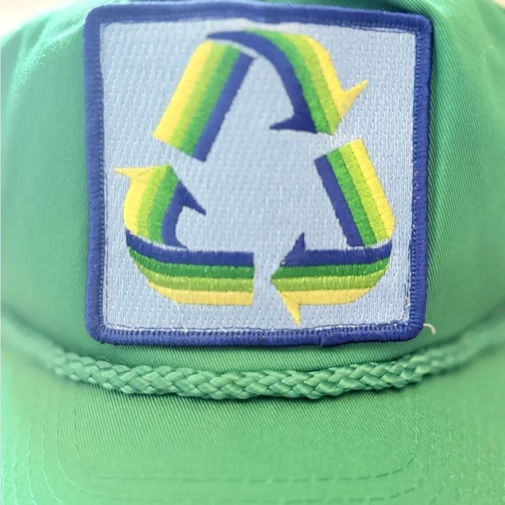 Rare Vintage Aviator Nation Recycle Patch Trucker Hat